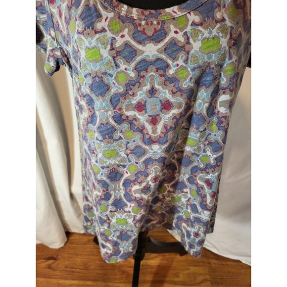 Fresh Produce 100% Cotton Geometric Size M S/S Tee Shirt - Picture 3 of 7
